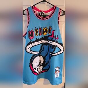 Miami Heat LeBron James and Dwayne Wade Jersey